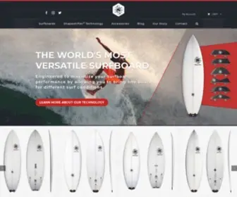 Shapeshiftersurf.com(The most versatile surfboard on th market) Screenshot