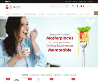 Shapesproducts.in(Buy Cutlery Sets) Screenshot