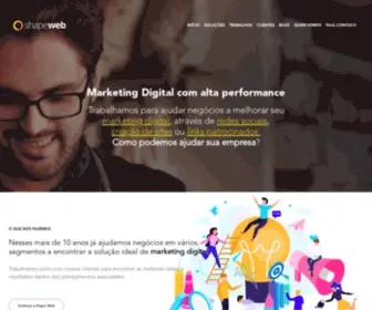 Shapeweb.com.br(Marketing Digital e Criação de sites em Campo Grande MS) Screenshot