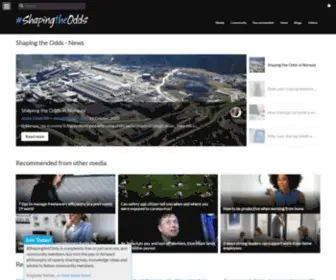 Shapingtheodds.com Screenshot