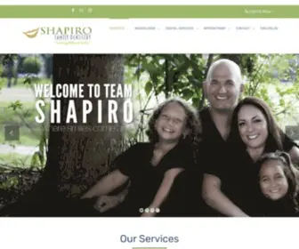 Shapirofamilydentistry.com(Family Dentist South Florida) Screenshot