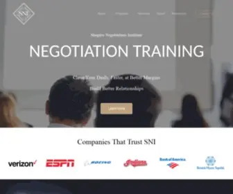 Shapironegotiations.com(Shapiro Negotiations) Screenshot