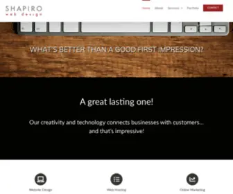 Shapirowebdesign.com(Shapiro Web Design) Screenshot