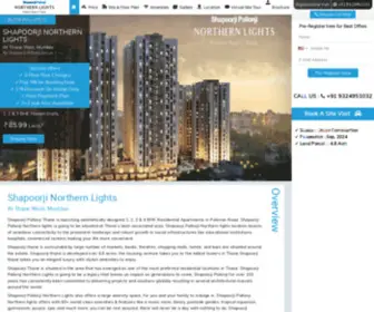 Shapoorji-Northern-Lights-Thane.com(Shapoorji Northern Lights at Thane West) Screenshot