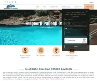 Shapoorjipallonjioxfordbavdhan.in(Shapoorji Pallonji Oxford Bavdhan Pune New Launch) Screenshot