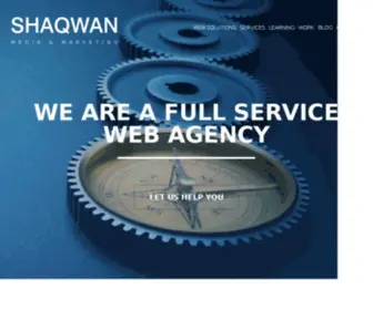 Shaqwan.com(Shaqwan Media & Marketing) Screenshot