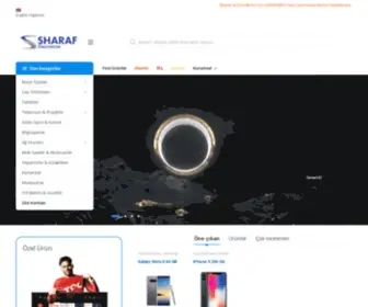 Sharafstore.com(Kıbrıs'ın Elektronik Marketi) Screenshot