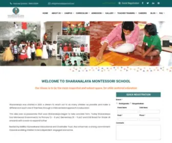Sharanalayaschool.com(Sharanalaya) Screenshot