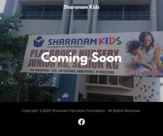 Sharanamef.com(Sharanam Education Foundation) Screenshot