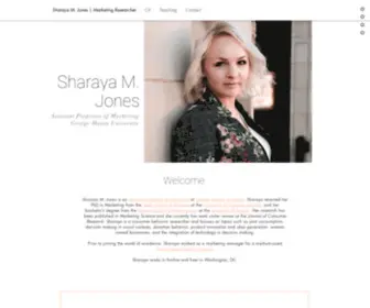 Sharayamjones.com(Sharaya M) Screenshot