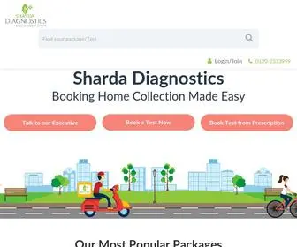 Shardadiagnostics.in(Sharda Health City) Screenshot