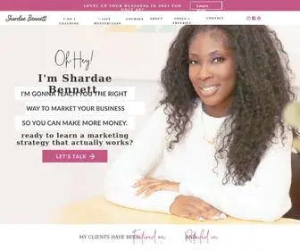 Shardaebennett.com(Shardae Bennett) Screenshot