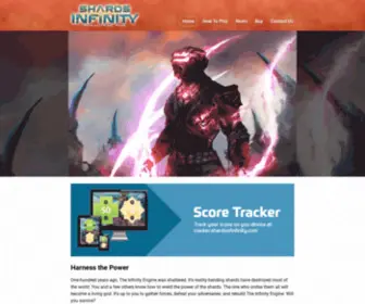 Shardsofinfinity.com(Shards of Infinity) Screenshot