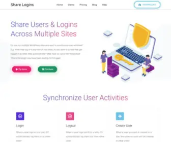 Share-Logins.com(Share Logins) Screenshot