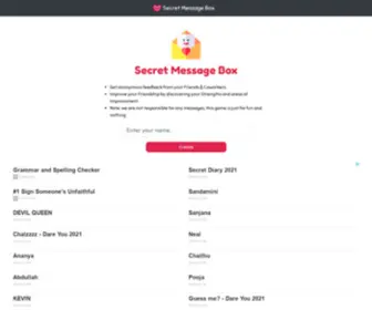 Share-ON.me(Secret Message Box) Screenshot