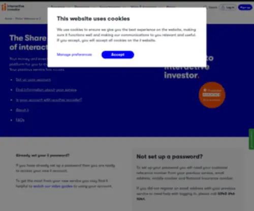 Share.com(The Share Centre) Screenshot