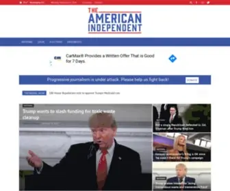 Shareblue.com(The American Independent) Screenshot