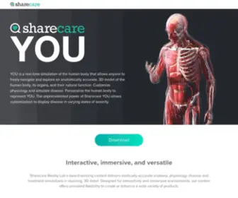 Sharecareyou.com(Get Expert Health Advice) Screenshot