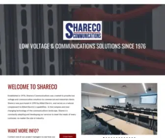 Shareco.com(Shareco Communications) Screenshot