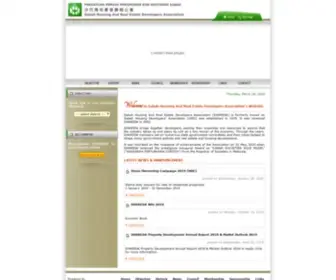 Shareda.com(Sabah Housing And Real Estate Developers Association (SHAREDA)) Screenshot