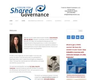 Sharedgovernance.org(Forum for Shared Governance) Screenshot