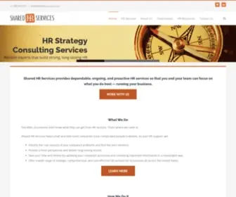 Sharedhrservices.com(Shared HR Services) Screenshot