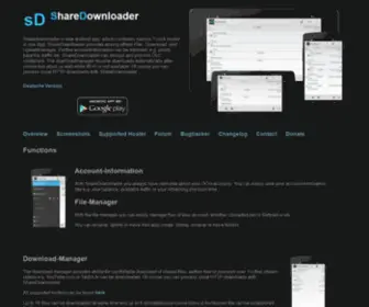 Sharedownloader.net(Sharedownloader) Screenshot