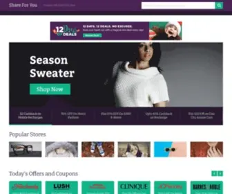 Shareforyou.net(Chia Sẻ Cho Bạn Những Tin Tức Mới Nhất) Screenshot