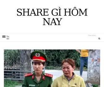 Sharegihomnay.com(Share) Screenshot