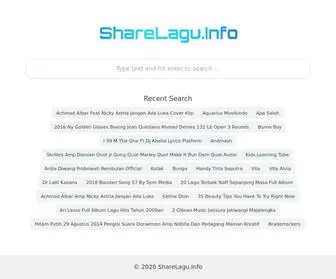 Sharelagu.info(Download Lagu Terbaru Mp3 Gratis) Screenshot