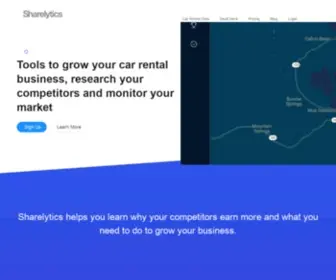 Sharelytics.co(Car Rental and Car Sharing Data) Screenshot