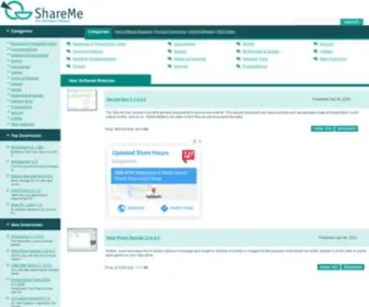 Shareme.com(Provides Windows Shareware) Screenshot