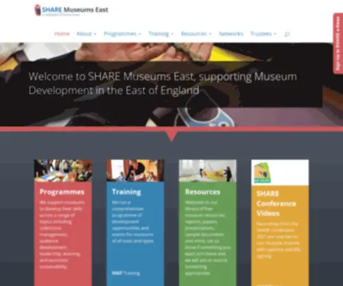Sharemuseumseast.org.uk(SHARE Museums East) Screenshot