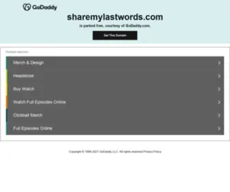 Sharemylastwords.com(Share my last words) Screenshot