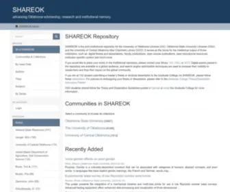 Shareok.org(SHAREOK Home) Screenshot