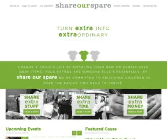 Shareourspare.org(Share Our Spare) Screenshot