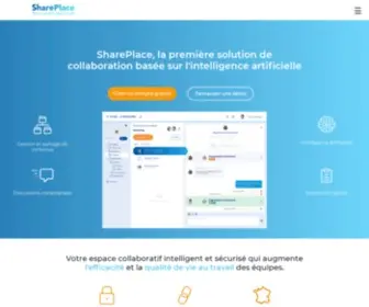 Shareplace.com(Try SharePlace for free to simplify teamwork) Screenshot
