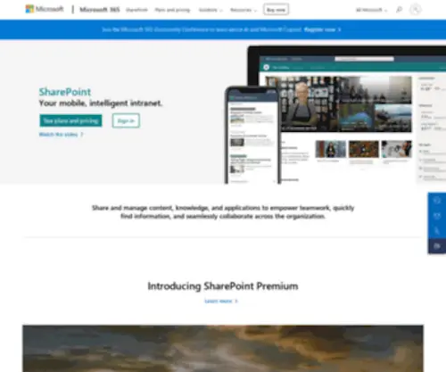Sharepoint.com(Microsoft) Screenshot