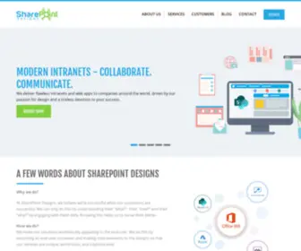 Sharepointdesigns.com(SharePoint Designs) Screenshot