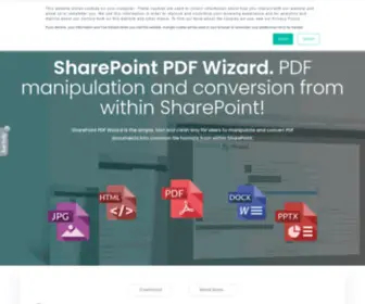 Sharepointpdfwizard.com(Transform PDFs in SharePoint) Screenshot