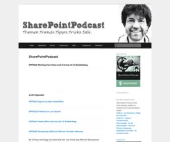 Sharepointpodcast.de(SharePoint 2010) Screenshot
