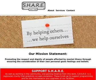 Shareprincealbert.ca(S.H.A.R.E) Screenshot