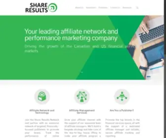 Shareresults.com(Share Results Share Results) Screenshot