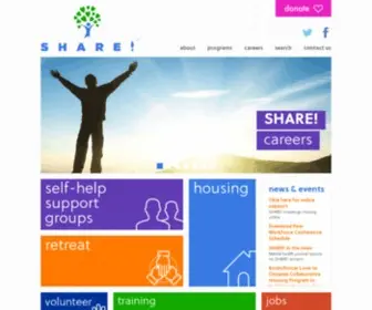 Shareselfhelp.org(The Self) Screenshot