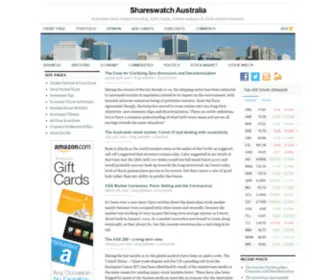 Shareswatch.com.au(Shareswatch Australia) Screenshot