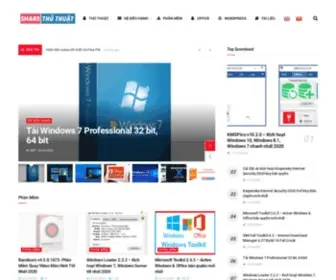 Sharethuthuat.com(Trang Chủ) Screenshot