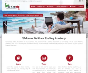 Sharetradingacademy.in(Share Trading Academy) Screenshot