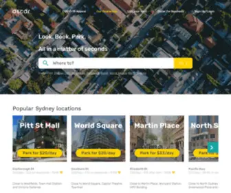 Sharewithoscar.com.au(Australia's Leading Parking App) Screenshot