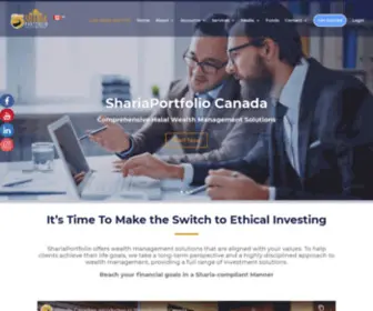 Shariaportfolio.ca(ShariaPortfolio Canada) Screenshot