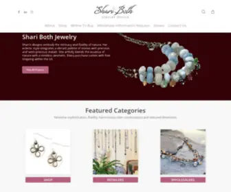 SharibothJewelry.com(Unique Handmade Jewelry) Screenshot